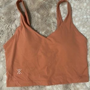Burnt Orange Free Spirit Sports Bra/Tank